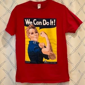 “We can do it” t-shirt